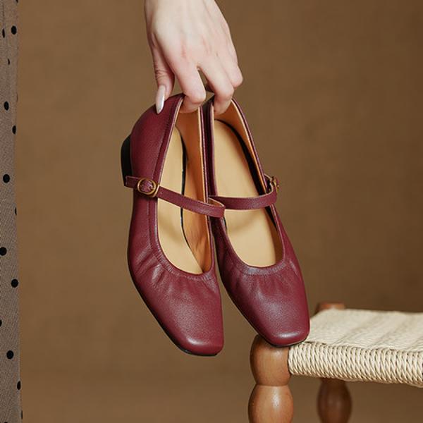 Elevate Your Style: Luxurious Handcrafted Leather Women's Shoes(Ebuer888b7522)