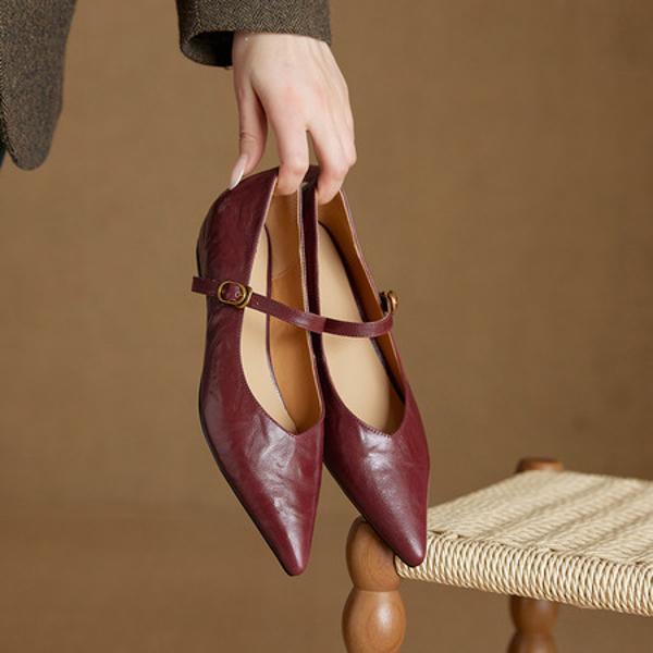 Handcrafted Luxury Leather Women's Shoes: Exquisite Craftsmanship & Timeless Elegance(Ebuer888b7519)