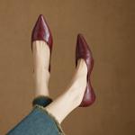 Handcrafted Leather Women's Shoes: Elegant Luxury Quality(Ebuer888b7518)