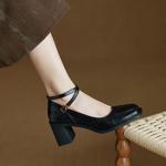 Elegance in Every Stitch: Handcrafted Luxury Leather Women's Shoes(Ebuer888b3243)