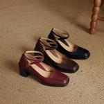 Elegance in Every Stitch: Handcrafted Luxury Leather Women's Shoes(Ebuer888b3243)