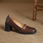 Handcrafted Luxury Leather Women’s Shoes with Elegance(Ebuer888b3246)