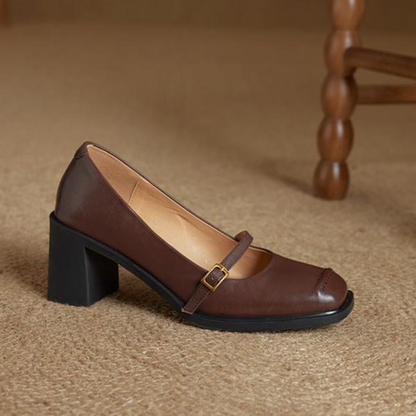 Handcrafted Luxury Leather Women’s Shoes with Elegance(Ebuer888b3246)