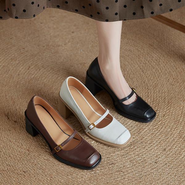 Handcrafted Luxury Leather Women’s Shoes with Elegance(Ebuer888b3246)