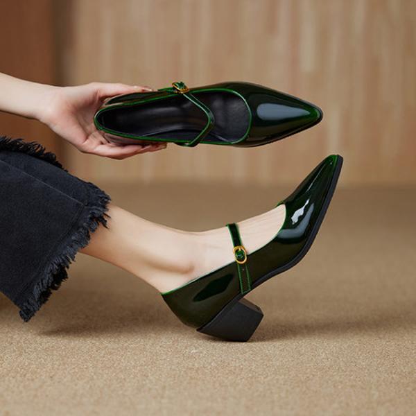 Luxury Handcrafted Genuine Leather Women's Shoes: Elegance Redefined(Ebuer888b7535)