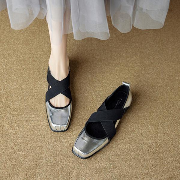 Handcrafted Luxury Genuine Leather Women's Shoes - Elegance Redefined(Ebuer888b3257)