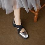 Handcrafted Genuine Leather Women's Shoes - Luxurious Elegance Meets Craftsmanship(Ebuer888b3261)