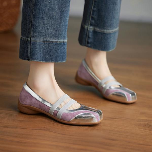 Handcrafted Leather Women's Shoes - Elegance Redefined(Ebuer888b3262)