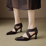 Exquisite Leather Handcrafted Women's Shoes: Luxury Elegance(Ebuer888b7540)