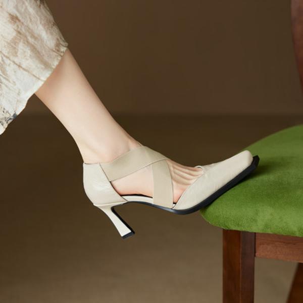 Luxurious Handcrafted Leather Women's Shoes of Superior Quality(Ebuer8887540)