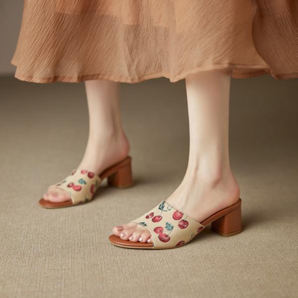 Handcrafted Genuine Leather Women’s Shoes - Elegant Luxury Craftsmanship(Ebuer888b7544)