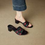 Handcrafted Genuine Leather Women’s Shoes - Elegant Luxury Craftsmanship(Ebuer888b7544)