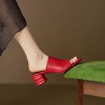 Handcrafted Luxury Genuine Leather Women's Shoes: Elegance Redefined(Ebuer888b7542)