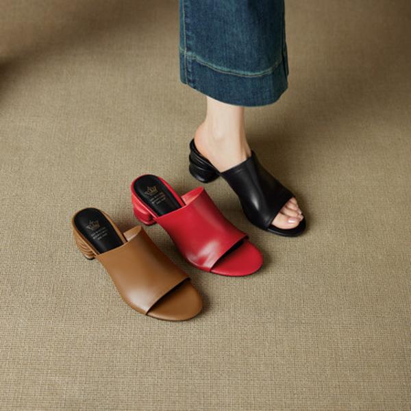 Handcrafted Luxury Genuine Leather Women's Shoes: Elegance Redefined(Ebuer888b7542)