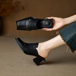 Elegantly Crafted Handmade Genuine Leather Women's Shoes of Exquisite Quality(Ebuer888b7547)