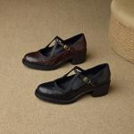 Handcrafted Leather Women's Shoes: Sophisticated Luxury Style(Ebuer888b7548)