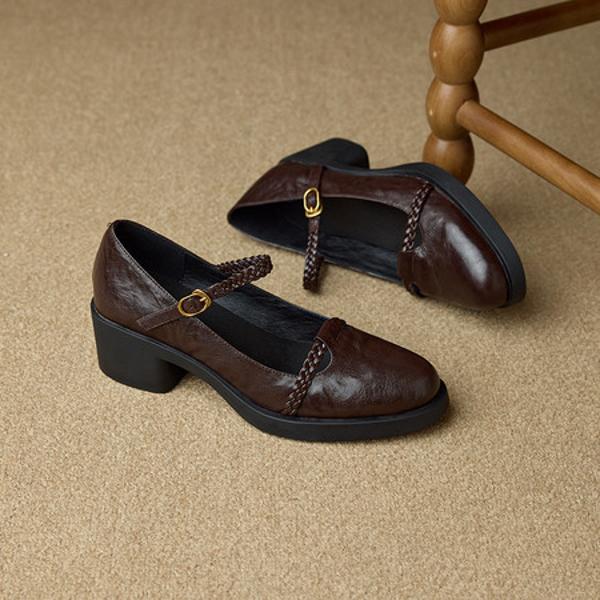 Exquisite Handcrafted Leather Women's Shoes: Luxury & Elegance(Ebuer888b7549)