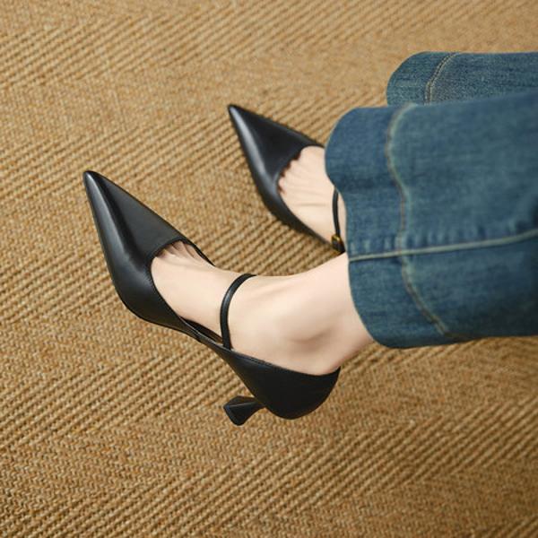 Luxury Handmade Genuine Leather Women's Shoes with Elegance(Ebuer888b3266)