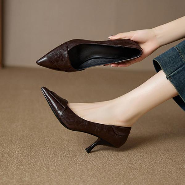 Handcrafted Luxury Leather Women's Shoes: Elegance in Every Detail(Ebuer888b7552)