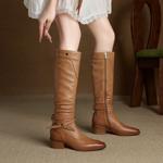 Elegant Handcrafted Leather Women's Shoes: Luxury Craftsmanship(Ebuer888b7553)