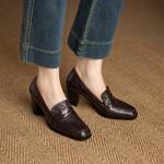 Exquisite Handcrafted Leather Women's Shoes for Luxurious Elegance(Ebuer888b7556)