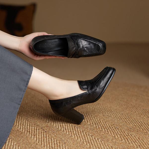 Exquisite Handcrafted Leather Women's Shoes for Luxurious Elegance(Ebuer888b7556)