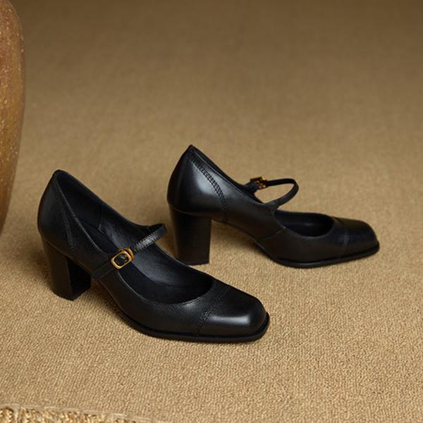 Handcrafted Luxury Leather Shoes for Elegant Women(Ebuer888b7557)