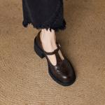 Elegant Handcrafted Genuine Leather Women's Shoes: Exquisite Craftsmanship.(Ebuer888b3277)