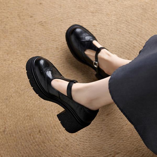 Elegant Handcrafted Genuine Leather Women's Shoes: Exquisite Craftsmanship.(Ebuer888b3277)