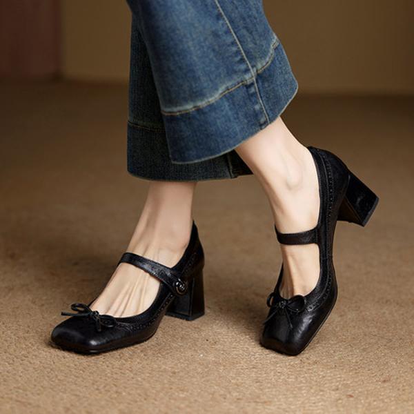 Exquisite Handmade Leather Shoes for Elegant Women(Ebuer888b7558)