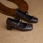 Exquisite Handmade Leather Shoes for Elegant Women(Ebuer888b7558)