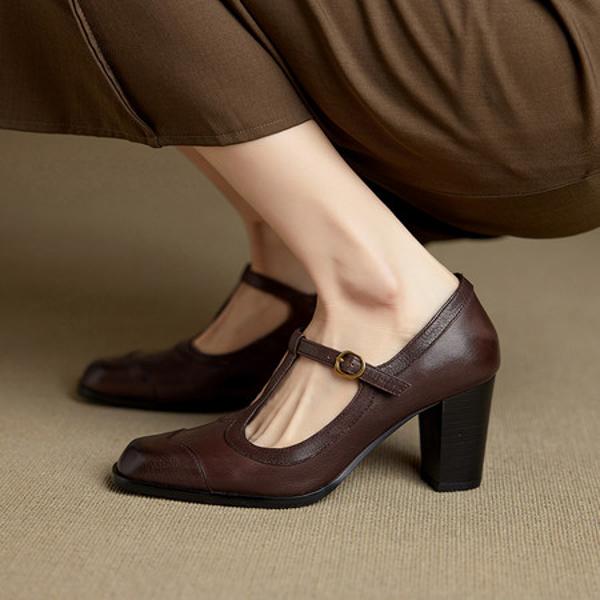 Handcrafted Luxurious Genuine Leather Women's Shoes(Ebuer888b7561)