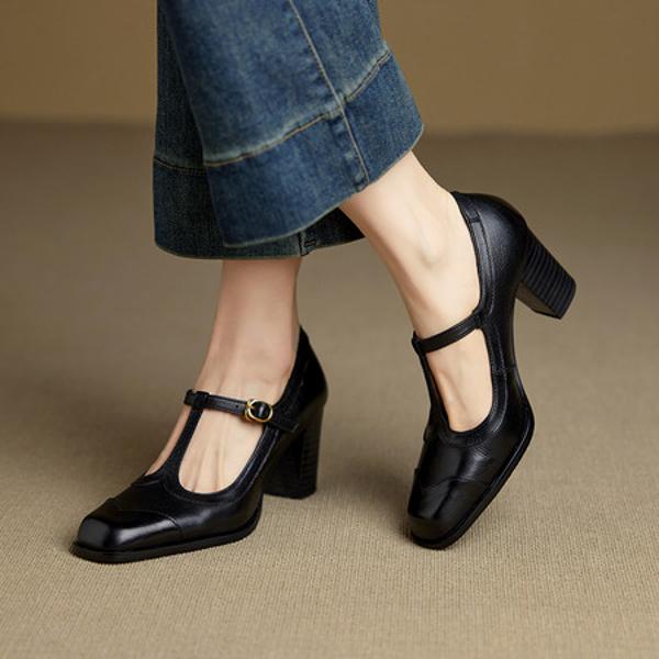 Handcrafted Luxurious Genuine Leather Women's Shoes(Ebuer888b7561)