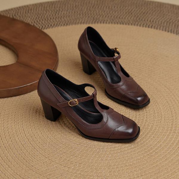 Handcrafted Luxurious Genuine Leather Women's Shoes(Ebuer888b7561)