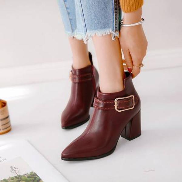 Luxury Handcrafted Genuine Leather Women's Shoes(Ebuka218-3)