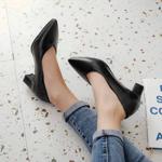 Elegance in Handcrafted Real Leather Women's Footwear(Ebuka45766)