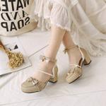 Handcrafted Genuine Leather Luxury Women's Shoes(Ebuka102-19)