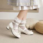 Exquisite Handcrafted Genuine Leather Women's Shoes - Luxury Meets Elegance(Ebuka45719)