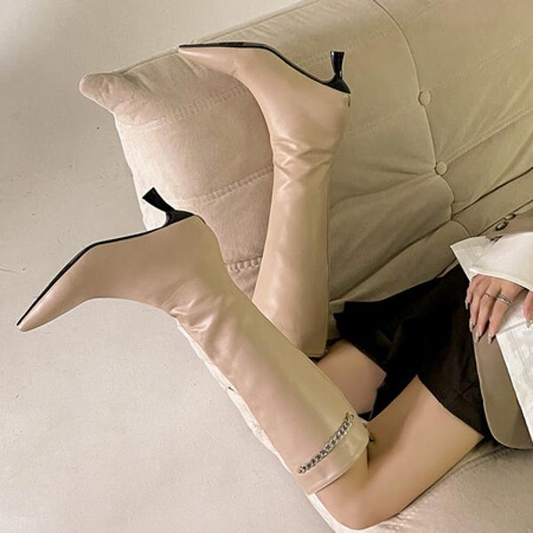 Exquisite Handmade Leather Women's Shoes: The Essence of Luxury Craftsmanship(Ebuka22-17)