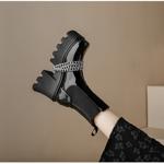Handcrafted Leather Women's Shoes: Elegant Luxury Design(Ebuka45952)