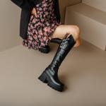 Elegant Handcrafted Genuine Leather Women's Shoes – Luxurious Craftsmanship(Ebuka22-13)