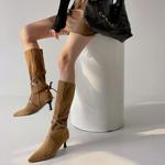 Elegant Handcrafted Leather Women's Shoes of Luxury Quality(Ebuka22-22)