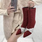 Handcrafted Luxury Genuine Leather Women's Shoes(Ebuka22-18)