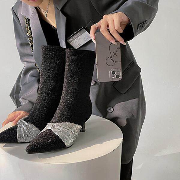 Handcrafted Luxury Genuine Leather Women's Shoes(Ebuka22-18)