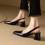 Handcrafted Leather Women's Shoes - Elegant Luxury Quality(Ebuka45984)