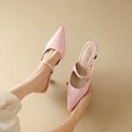 Elegant Handmade Leather Women’s Shoes: Luxurious Craftsmanship(Ebuka45923)