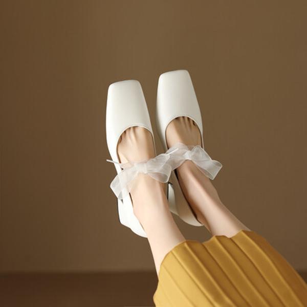 Handcrafted Luxury Leather Women’s Shoes - Timeless Elegance(Ebuka23-13)