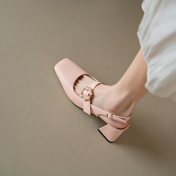 Handcrafted Luxury Leather Women's Shoes: Exquisite Quality & Timeless Elegance(Ebuka23-26)