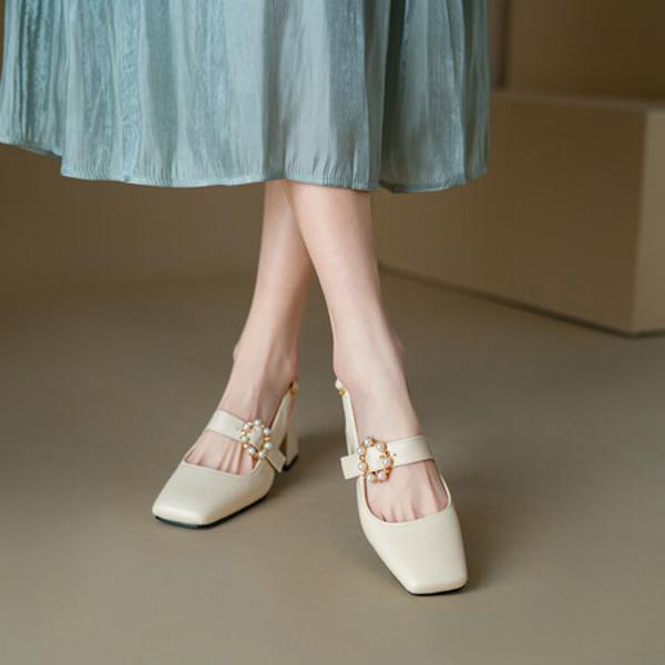 Handcrafted Luxury Leather Women's Shoes: Exquisite Quality & Timeless Elegance(Ebuka23-26)