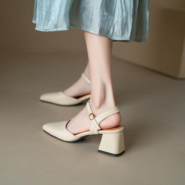 Handcrafted Genuine Leather Women's Shoes: Luxury, Elegance, and Superior Craftsmanship(Ebuka23-24)